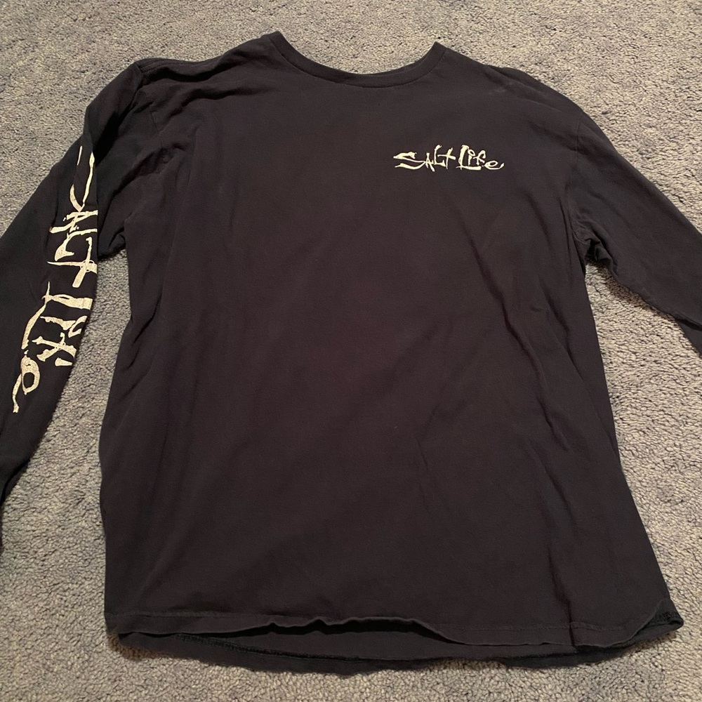 Navy Blue Salt Life Long Sleeve